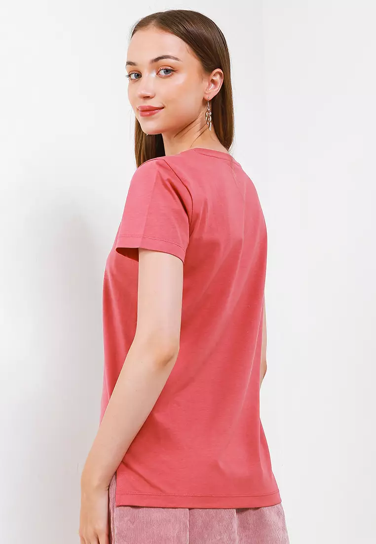 Kaos Wanita Adira Mideral Red