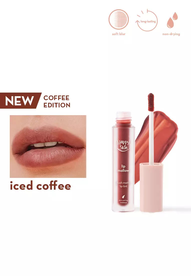 Lip Mallow Coffee Tint Trio (Cinnamon + Iced Coffee + Chai Latte)