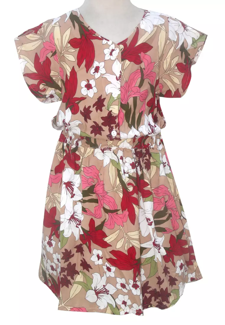 Two Mix Daster Anak Cewek Bahan Rayon 4104