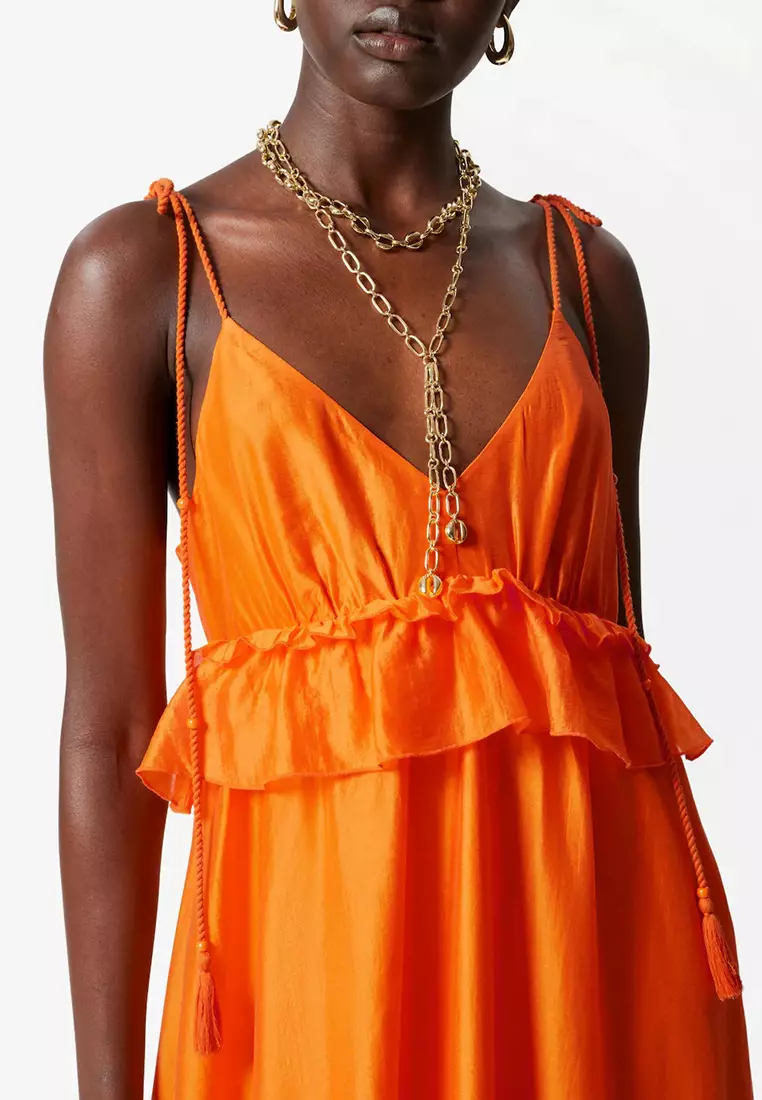 Strappy Midi Dress