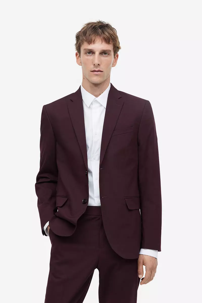 H&m slim best sale fit blazer