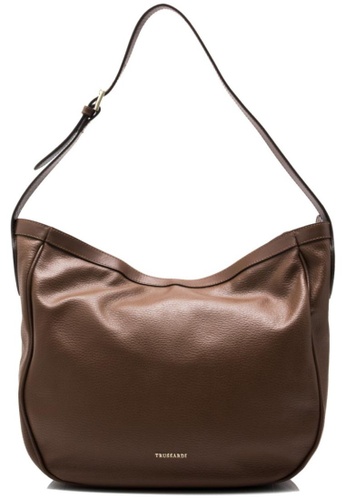 Trussardi brown Trussardi Leather Shoulder Bag (Brown) C75E3ACC6E8507GS_1