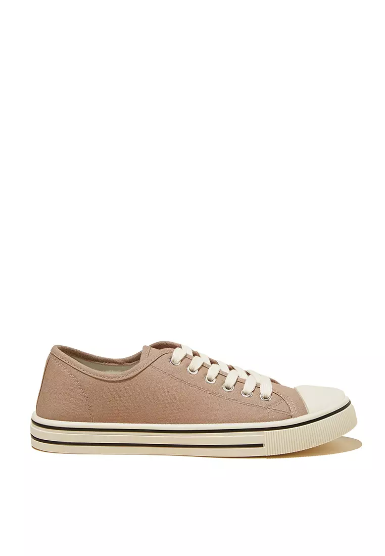 Discount on Rubi  shoes - SKU: Harlow Lace Up Plimsoll Sneakers
