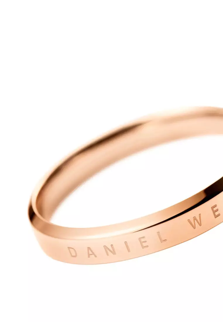Classic Ring Rose Gold 54 - Stainless Steel Ring - Ring for women and men 男女戒指 - Jewelry - DW 丹尼爾惠靈頓