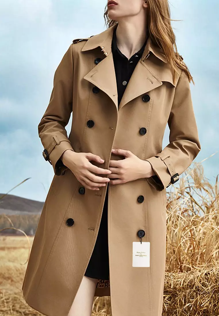 英倫風修身風衣外套 GJW-NF73108