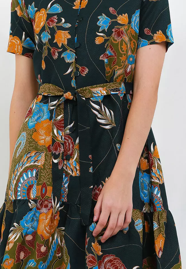 Fonia Dress Viscs(Y) Puspa Warna 60