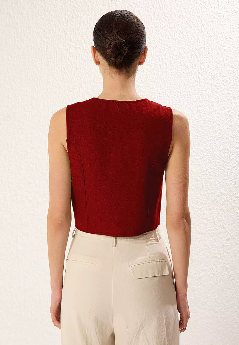 Cropped Vest