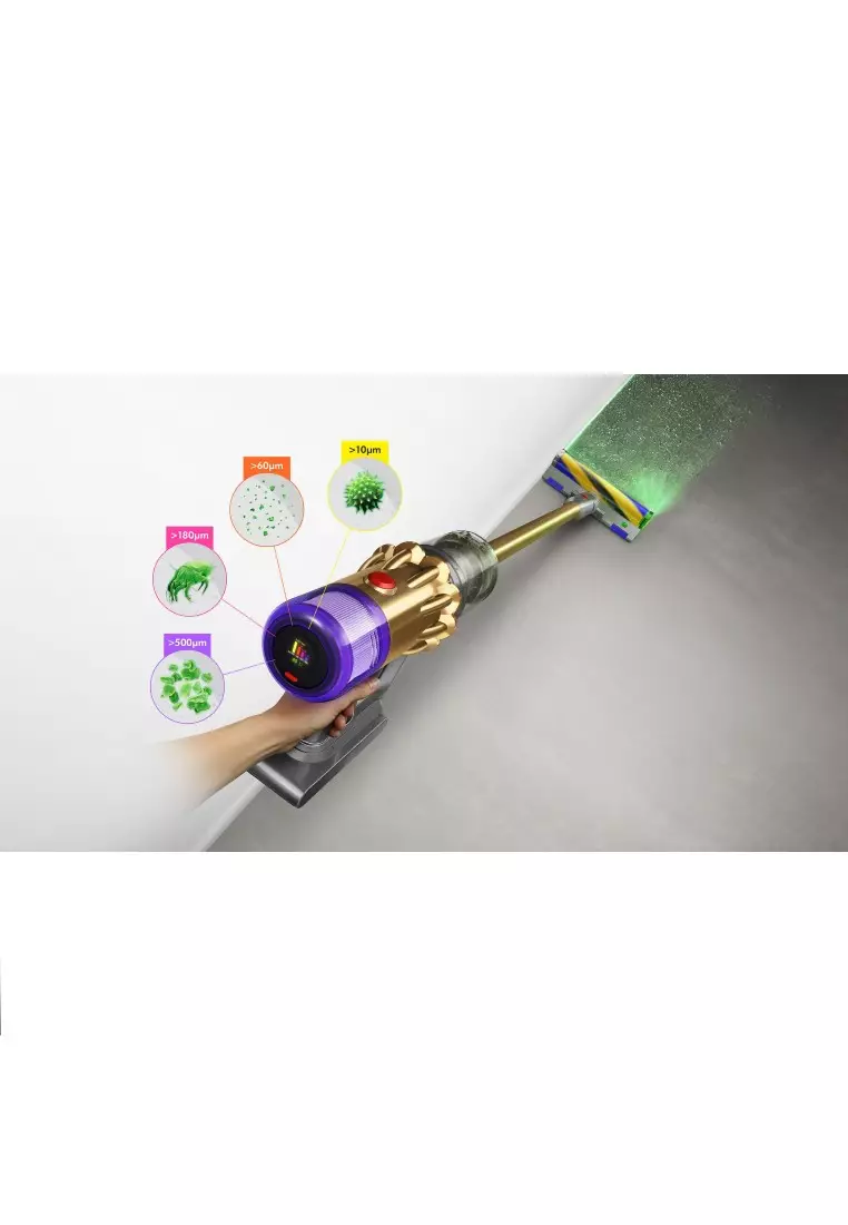 Dyson V12 Detect Slim Absolute Cordless Vacuum Cleaner, Gold