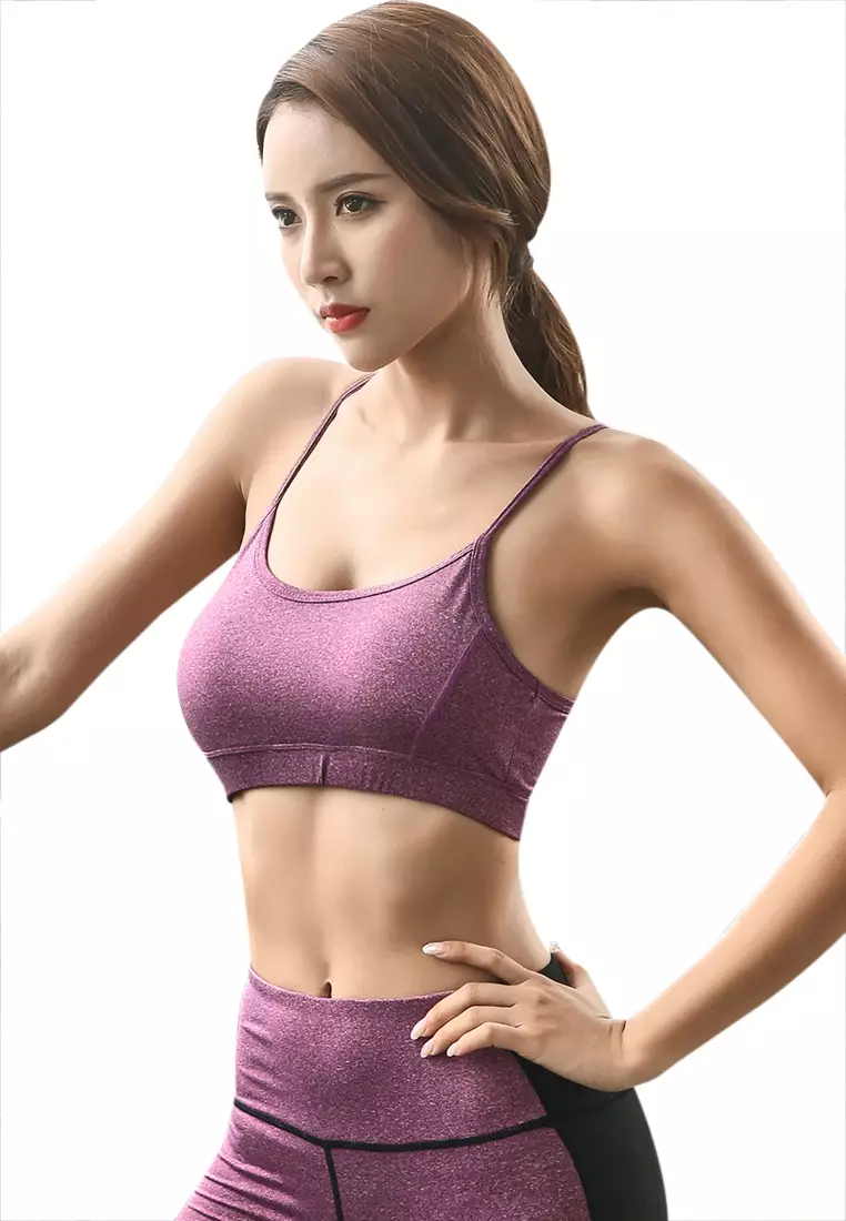 Buy YG Fitness Quick-Drying Running Fitness Yoga Dance Sports Bra Online