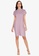 ZALORA WORK pink Mock Neck Dress With Size Zip 57F36AAE4CD2F1GS_4