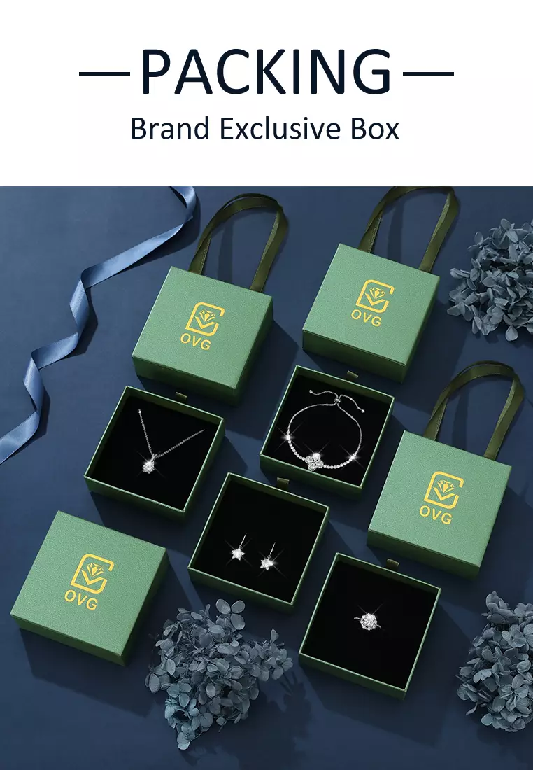 Anting Wanita Berlian Fashion Elegan Perhiasan Platinum Plated Zircon Anting Cewek Earrings E010