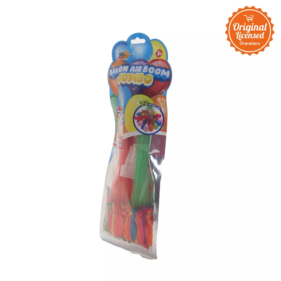 Mainan Balon Air Boom Jumbo 72Pcs Dalam 60 Detik