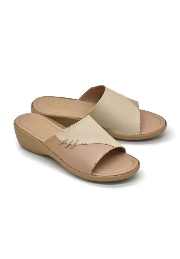 Carvil Sandal Wanita Janira-01 L Mocca/Beige