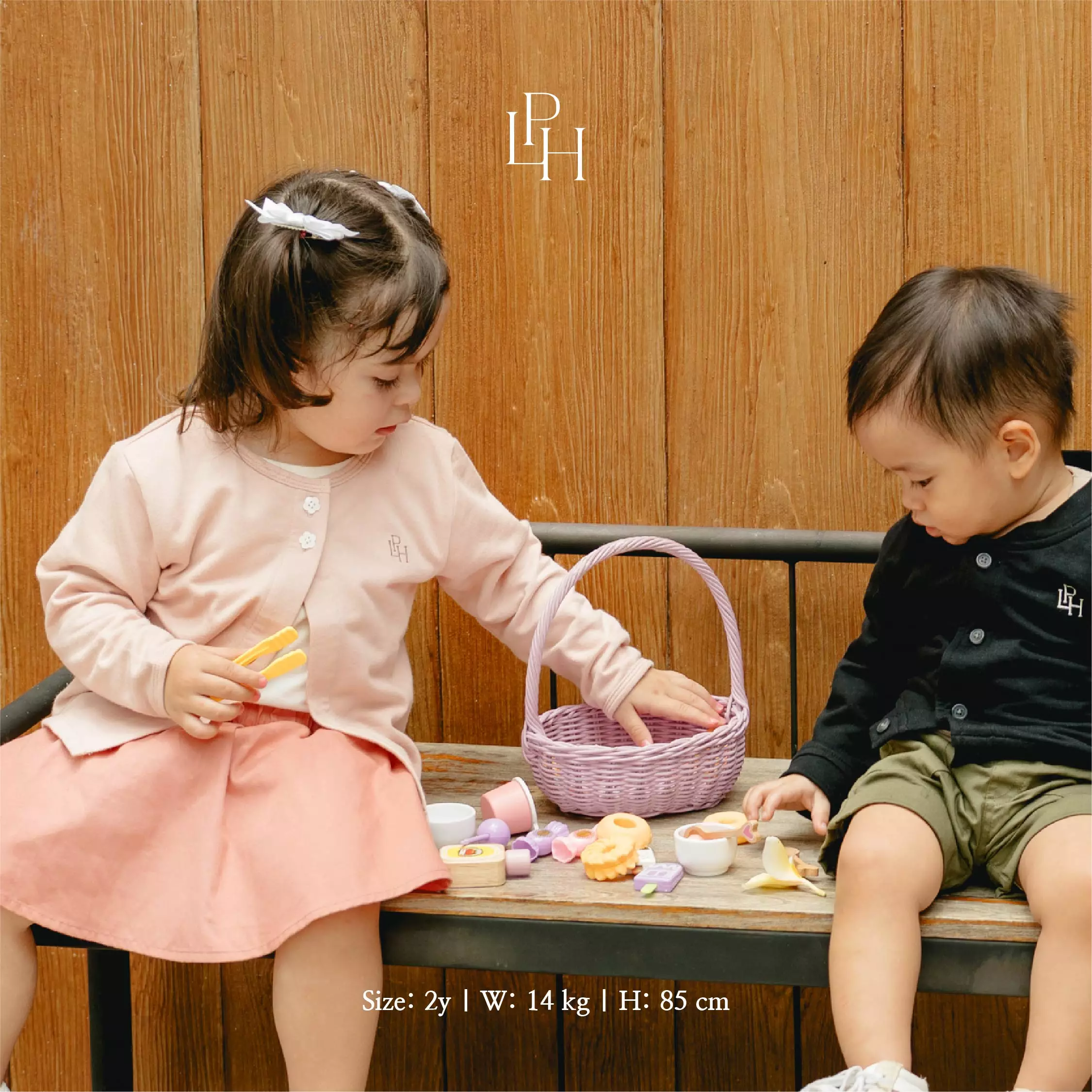 Little Palmerhaus - Tiffany Skort (Celana Rok Anak) Soft Pink