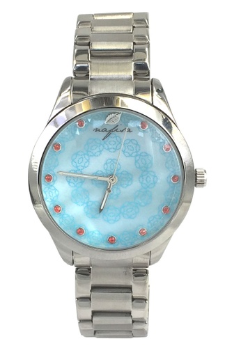 Shop Chronomart Nafisa Baby Blue Dial Stainless Steel Wrist Watch Online On Zalora Philippines