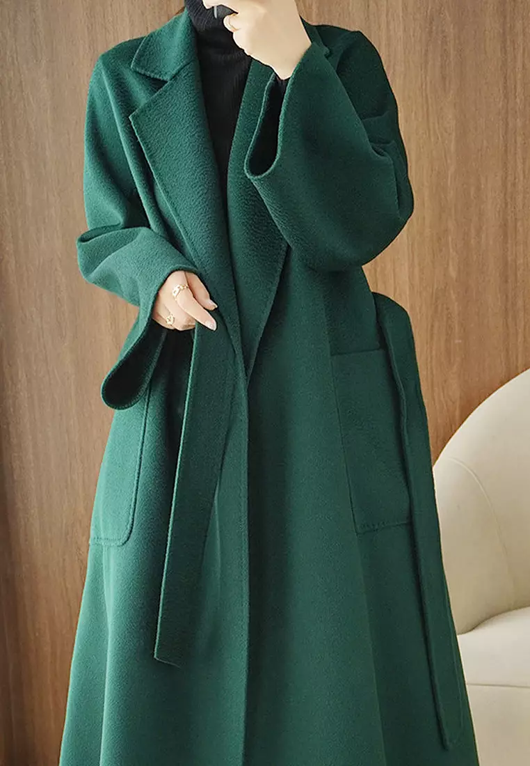 Double sided wool new arrivals coat