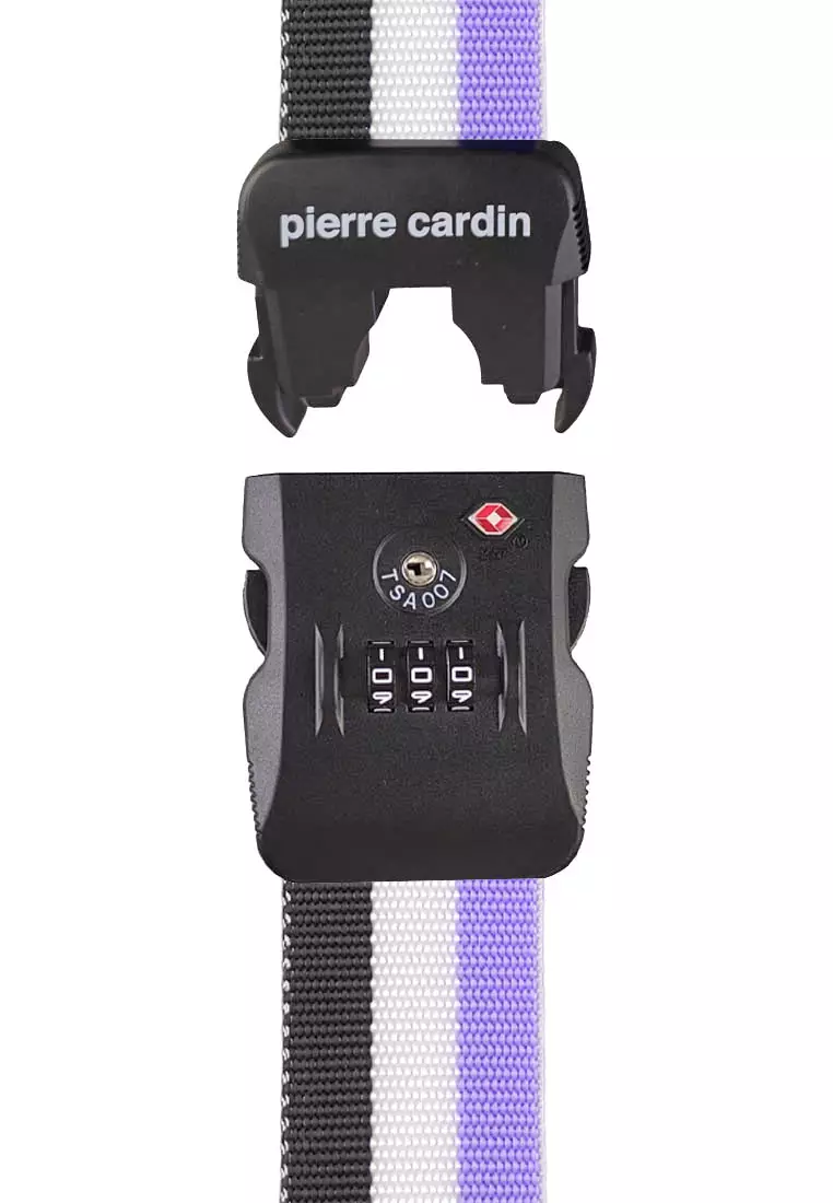 Pierre Cardin Strap Koper Travel Strap to Secure Luggage Tali Pengaman Sabuk Koper TSA
