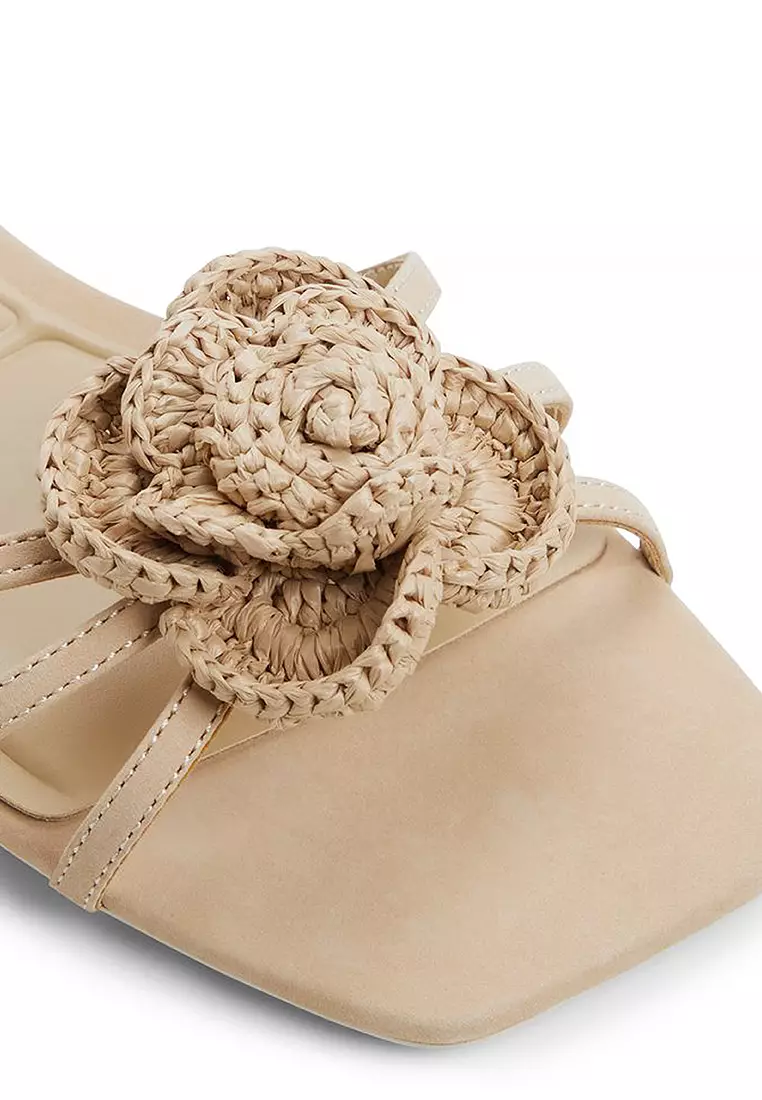 Wildbloom Knitted Floral Sandals