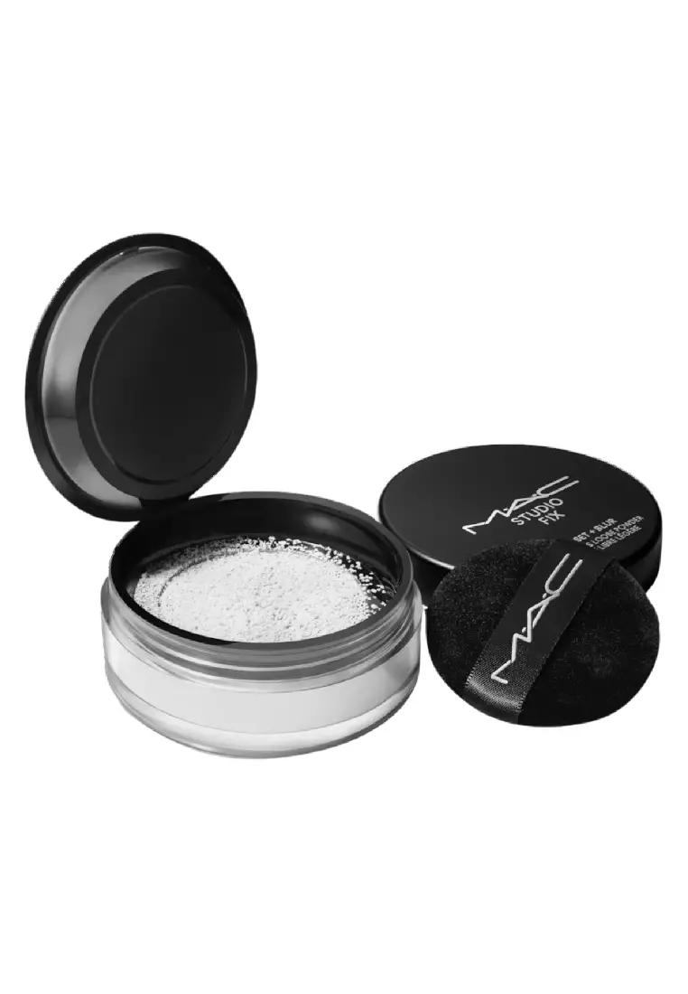 MAC STUDIO FIX PRO SET + BLUR WEIGHTLESS LOOSE POWDER #TRANSLUCENT