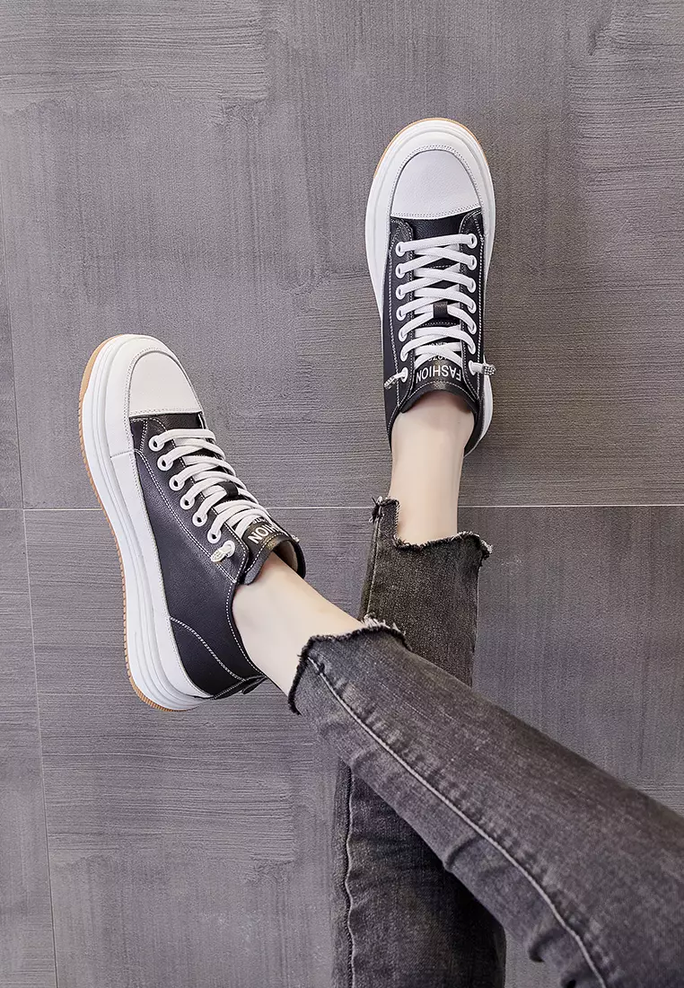 High-top Casual Leather Sneakers RX9303