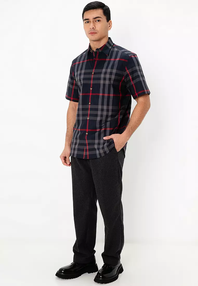 Claverdon Check Short-Sleeve Shirt (nt)