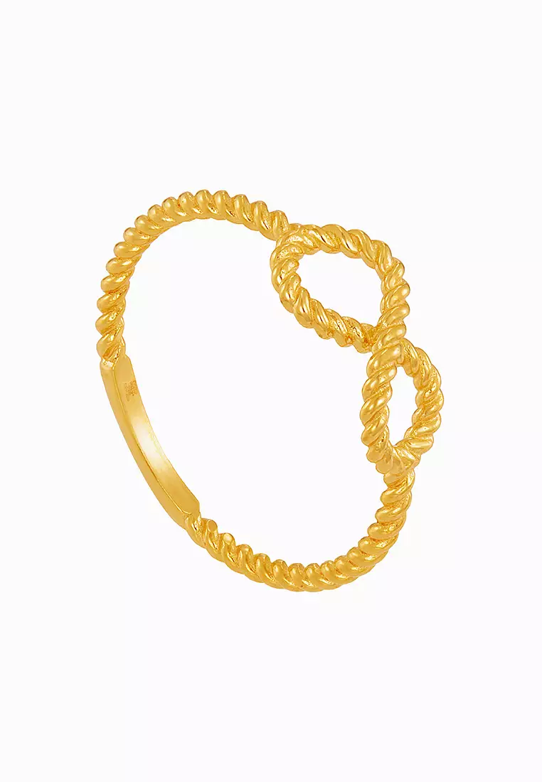 HABIB Oro Italia 916 Yellow Gold Ring GR58070125 (22K Gold)