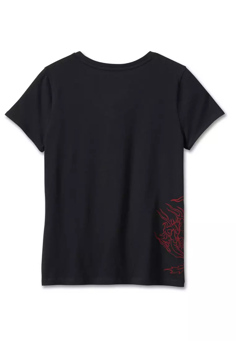 Harley-Davidson Year of The Dragon V-Neck Tee