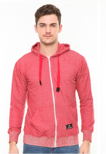Jual Hemmeh Sweater Hoodie Fleece Merah Muda Hemmeh Original Zalora Indonesia