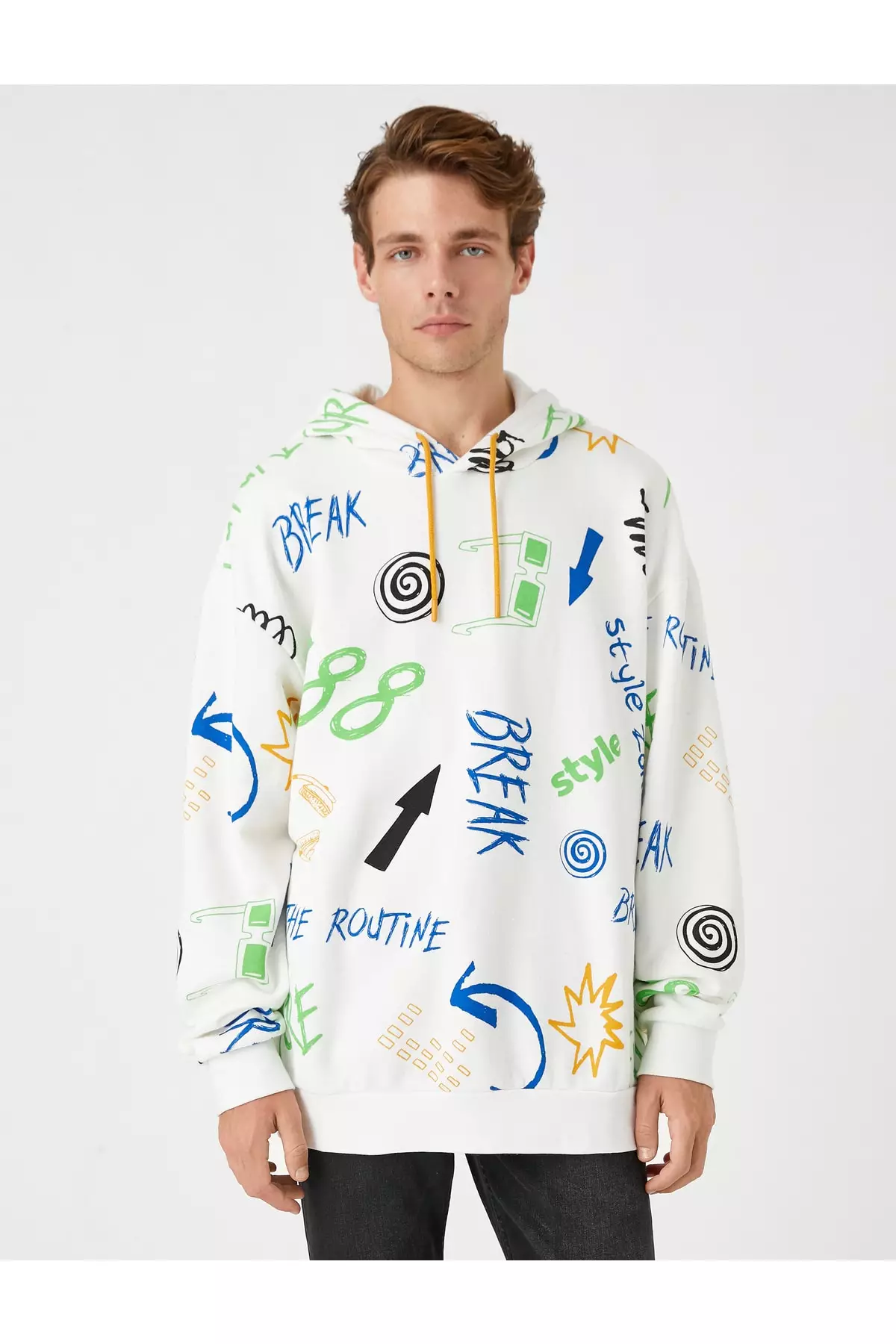 Buy printed top hoodies