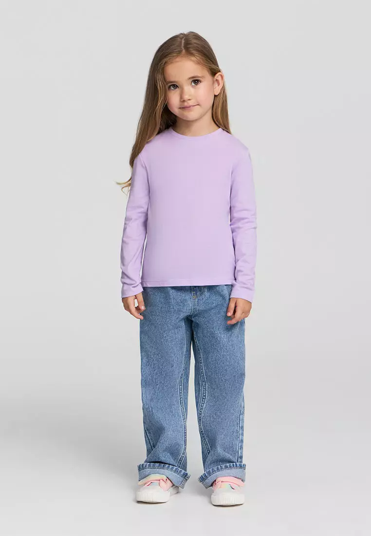 Kids Girls Long-Sleeved T-Shirt