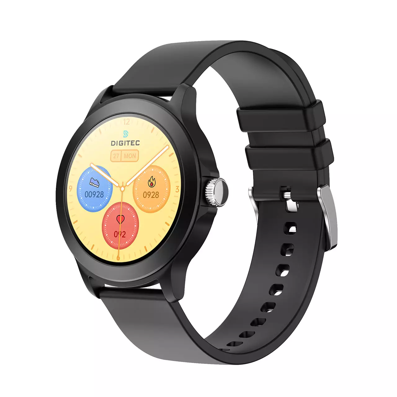 Digitec Jam Tangan Wanita - Black - Rubber - DG-SW-NOVA-BK