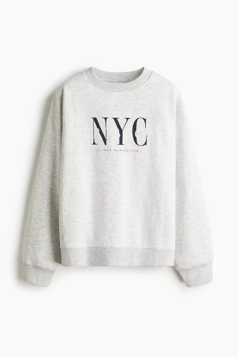 Text-motif sweatshirt