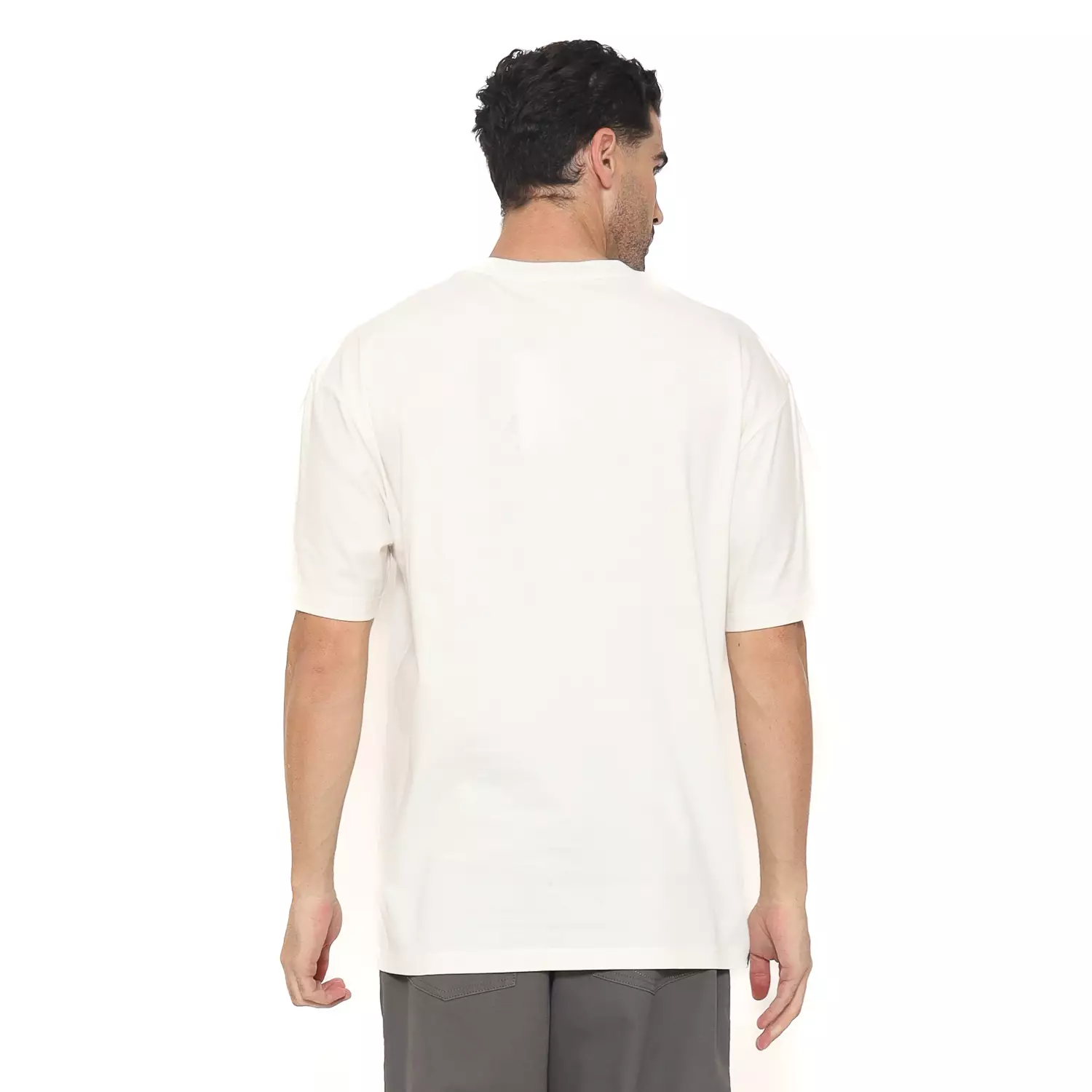 Spyderbilt Kaos Lengan Pendek Tevic Oversize Men Tee Off White Planet Surf