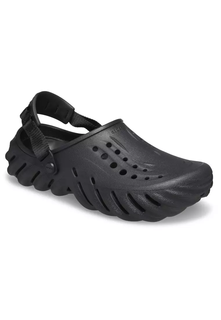 CROCS - 男女皆宜 ECHO CLOG - 黑色