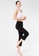 YG Fitness black Sports Running Fitness Yoga Dance Cropped Pants 599C4US8611229GS_5