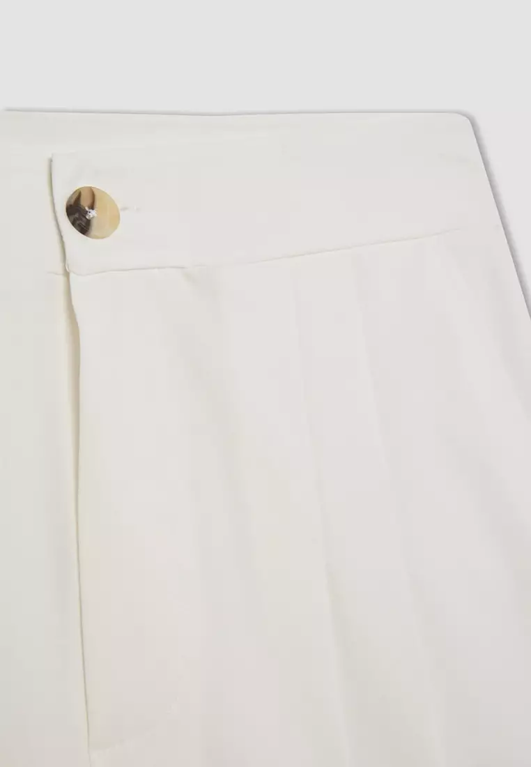 Regular Fit High Waist Shorts