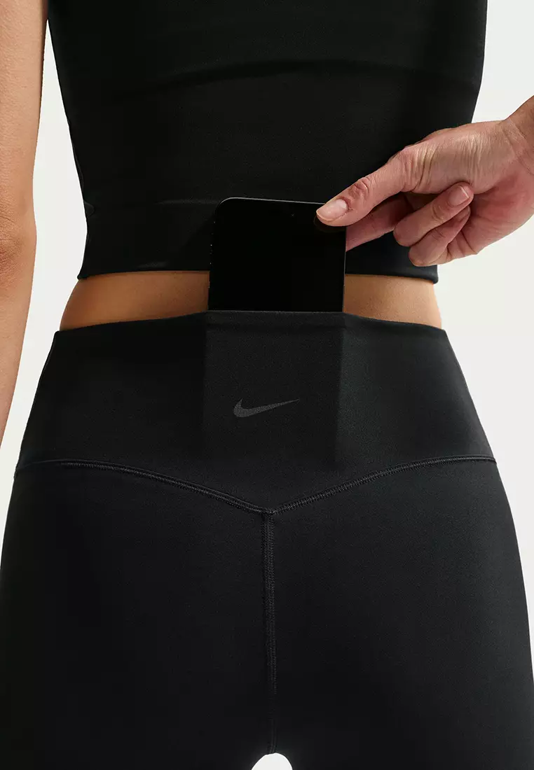 Zenvy High-Waisted 7/8 Leggings with No Front Seam