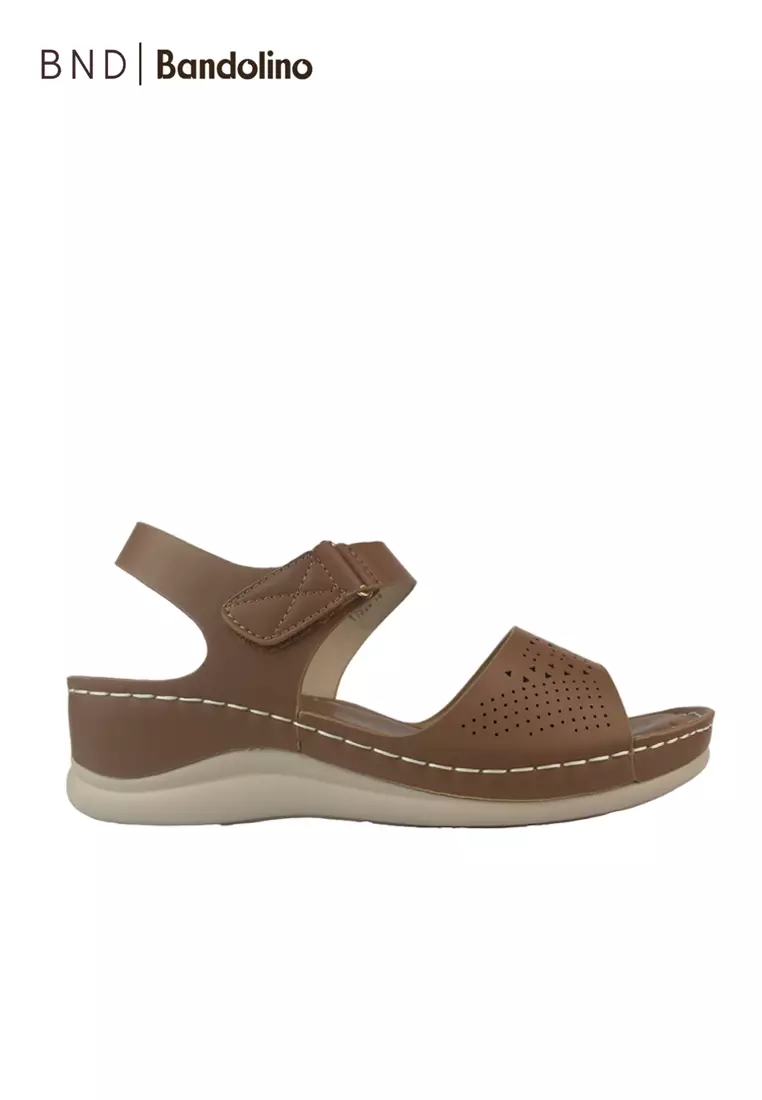 Discount on BND  shoes - SKU: BND - Bandolino Brynlee Sandals 11920 Brown