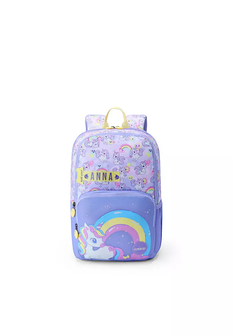 american torister kids backpacks Tourister Colourblocked Applique School Backpack – BumbleToys Mia 4.0 – American Tourister