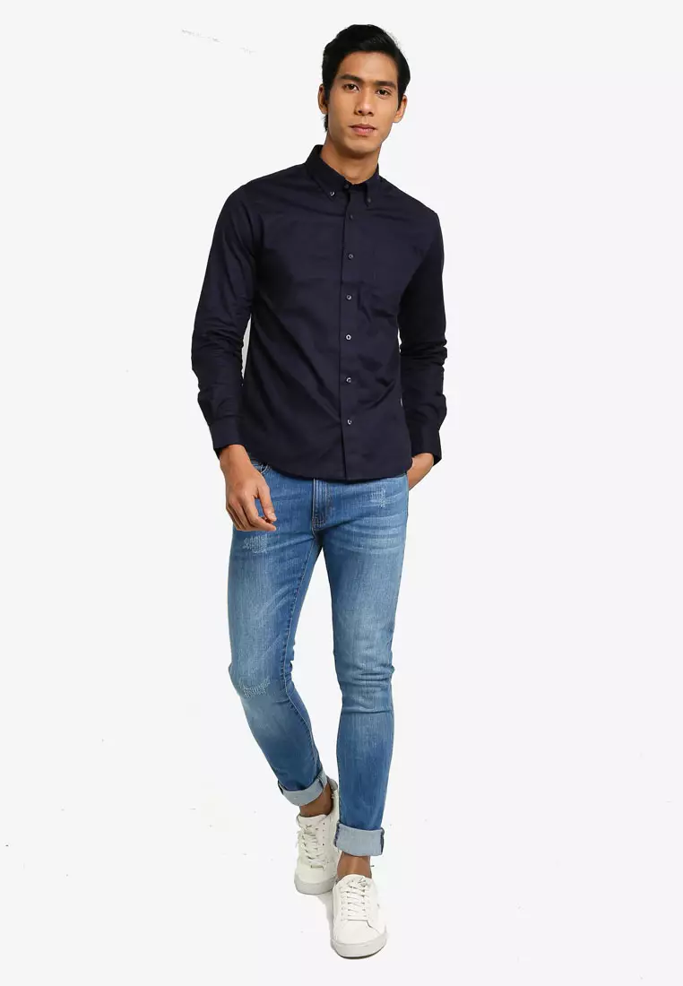 Stretch Oxford Shirt