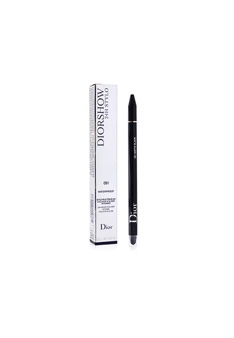 Christian Dior - Diorshow 24h Stylo Waterproof Eyeliner - # 091 Matte Black 0.2g/0.007oz