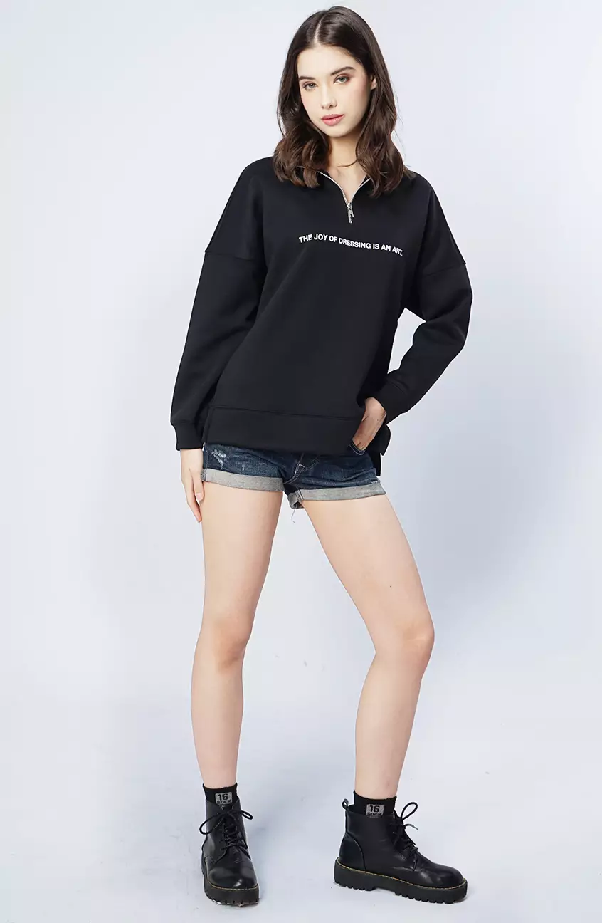 Sweater Wanita Bethany Black