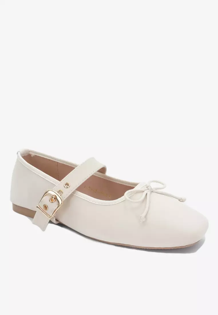 Dr. Cardin Women Luxe Mary Jane Flats L-RAU2-9008