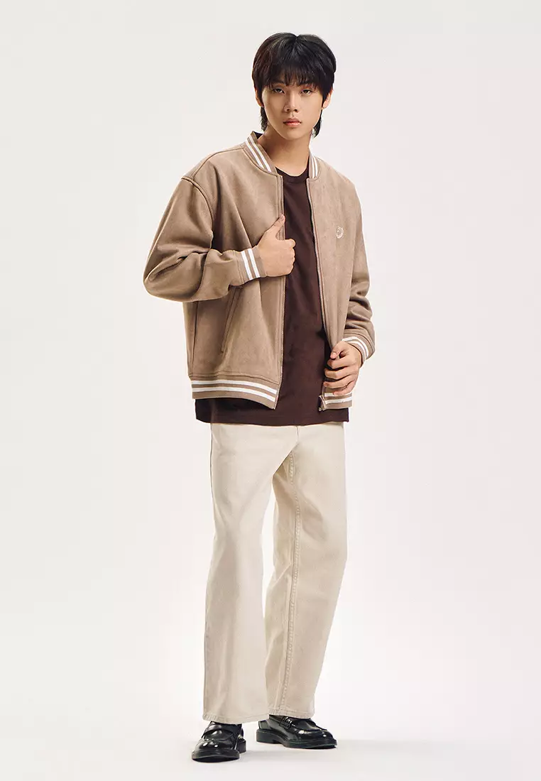 Relaxed Fit Bomber Jacket