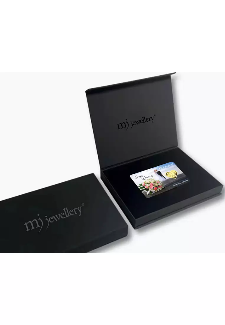 5G系列 999.9/24K足金 婚禮系列卡片 (1克)