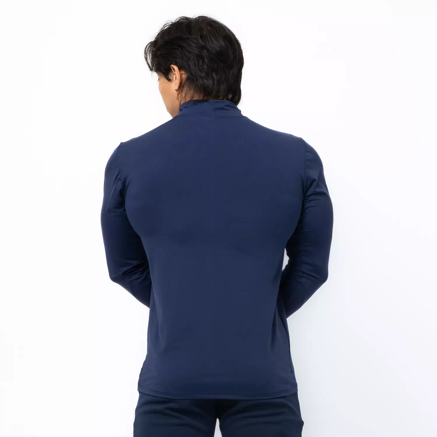 Baselayer Turtleneck Long Sleeves Navy
