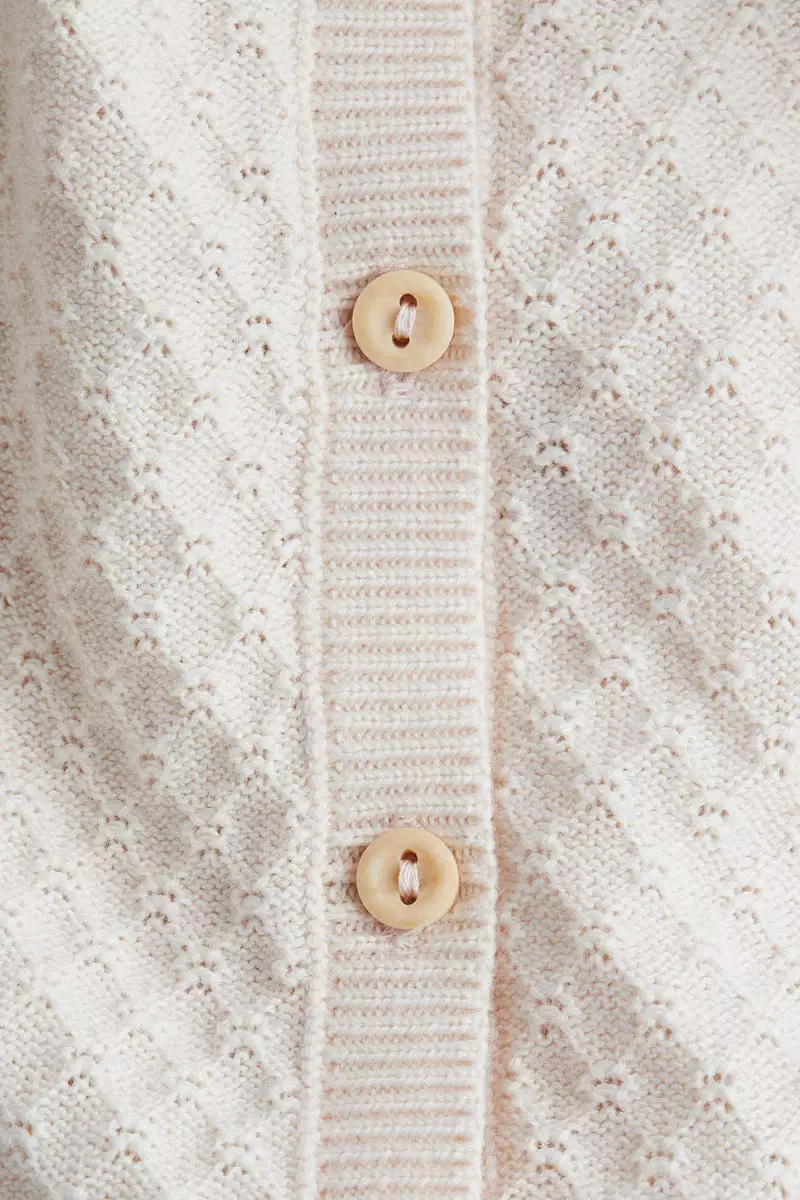 Textured-knit cotton romper suit