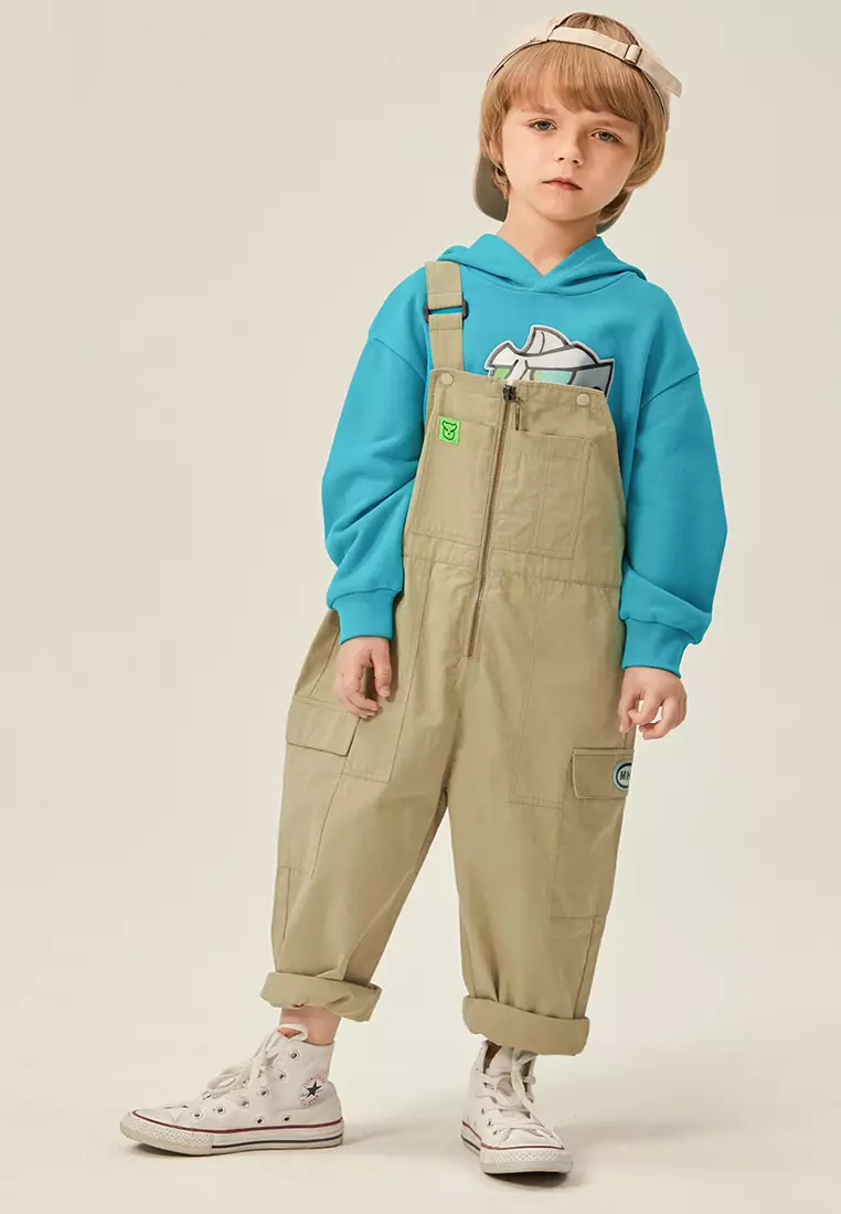 Vintage Style Cargo Dungarees