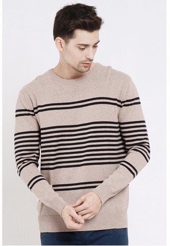 Engineering Stripe Sweater