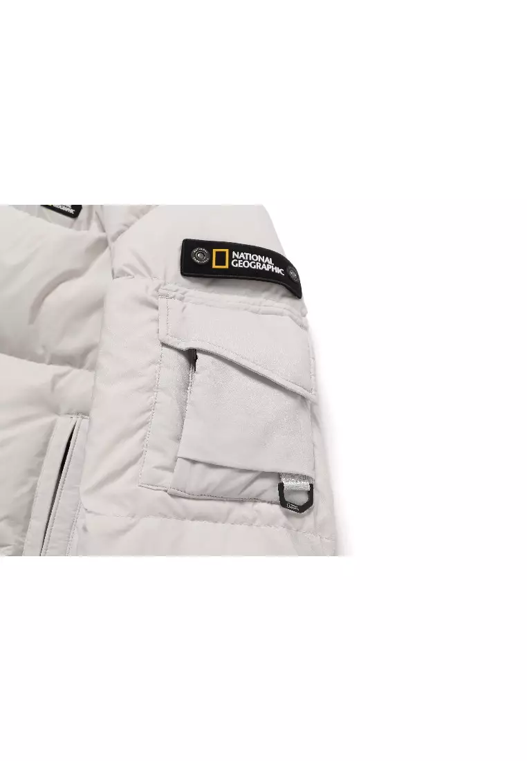 Women's GOLDEN MOLE Cropped Hooded Down Jacket